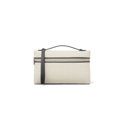 LORO PIANA EXTRA POUCH L29 FAP3262 (29*18*5cm)